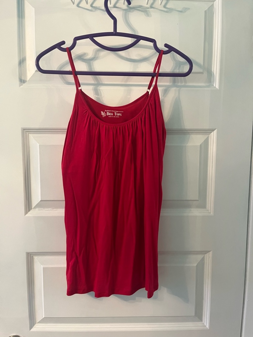 Victoria’s Secret red bra tank top size small